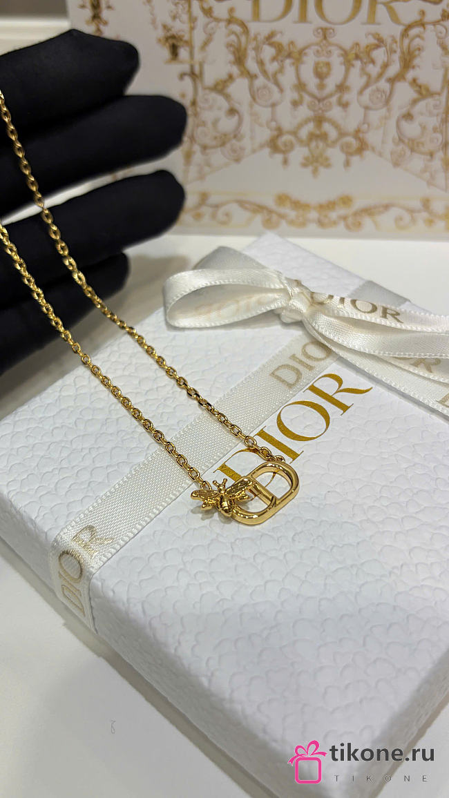 Dior CD Garden Necklace Gold-Finish Metal N3670WOMMT - 1