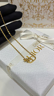 Dior CD Garden Necklace Gold-Finish Metal N3670WOMMT - 1