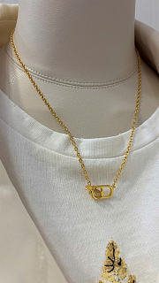 Dior CD Garden Necklace Gold-Finish Metal N3670WOMMT - 2