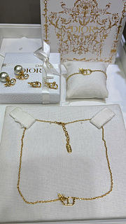 Dior CD Garden Bracelet Gold-Finish Metal B3299WOMMT - 6