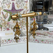 Dior Tribales Earrings Gold-Finish Metal, White Resin Pearls and Freshwater Pearls E4495WOMFW_D301 - 6