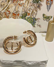 Dior 30 Montaigne Earrings Gold-Finish Metal E2050WOMMT_D300 - 6