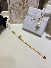 Dior Petit CD Double Bracelet Gold-Finish Metal and Sparkling Crystals B3126WOMCY_D03S - 3