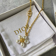 Dioriviera Brush & Bloom Necklace Gold-Finish Metal and Freshwater Pearls N3816WOMFW_D301 - 3