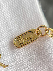 Dior Delicate Bow Bracelet Gold-Finish Metal and Crystals B3276WOMCY_D319 - 5