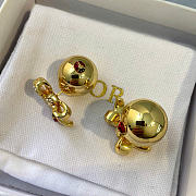 Dior Tribales Earrings Gold-Finish Metal, White Resin Pearls E4493WOMCY_D319 - 6