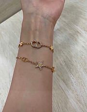 Dior Clair D Lune Bracelet Set Gold-Finish Metal and Sparkling Crystals B3105WOMZI_D301 - 6