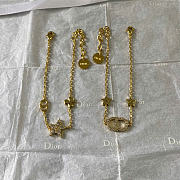 Dior Clair D Lune Bracelet Set Gold-Finish Metal and Sparkling Crystals B3105WOMZI_D301 - 5