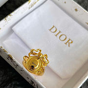 Dior Medaillon Ring Gold-Finish Metal R3084WOMMT_D300 - 3