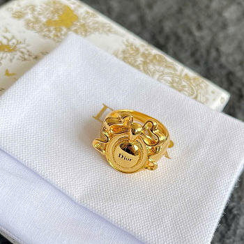 Dior Medaillon Ring Gold-Finish Metal R3084WOMMT_D300