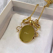 Dior Medaillon Necklace Gold-Finish Metal N3647WOMMT_D300 - 3