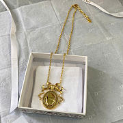 Dior Medaillon Necklace Gold-Finish Metal N3647WOMMT_D300 - 2