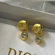 Dior Core Earrings Gold-Finish Metal and Crystals E4815WOMCY_D319 - 5