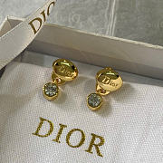 Dior Core Earrings Gold-Finish Metal and Crystals E4815WOMCY_D319 - 4