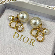 Dior Tribales Earrings Gold-Finish Metal, White Resin Pearls and Mother-of-Pearl E4596WOMMP_D301 - 6