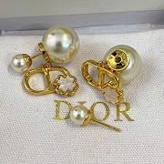 Dior Tribales Earrings Gold-Finish Metal, White Resin Pearls and Mother-of-Pearl E4596WOMMP_D301 - 5