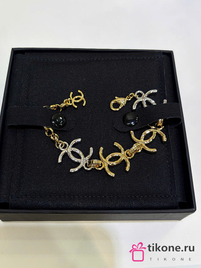 Chanel Bracelet Metal Gold & Silver ABH112 - 1
