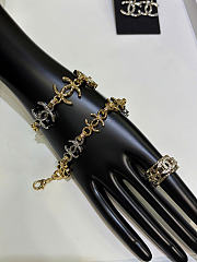 Chanel Bracelet Metal Gold & Silver ABH112 - 6