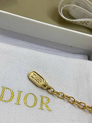 Dior Mini Daisy Bracelet Gold-Finish Metal, Crystals and Multicolor Lacquer B3298WOMLQ_D01X - 6