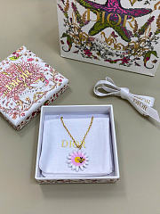 Dior Daisy Necklace Gold-Finish Metal and Multicolor Lacquer N3640WOMLQ_D345 - 5
