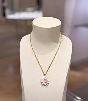 Dior Daisy Necklace Gold-Finish Metal and Multicolor Lacquer N3640WOMLQ_D345 - 6