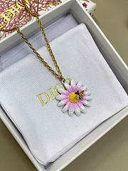 Dior Daisy Necklace Gold-Finish Metal and Multicolor Lacquer N3640WOMLQ_D345 - 2