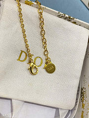 Dior Night Code Necklace Gold-Finish Metal, Crystals and Black Lacquer N3041WOMCY_D307 - 5