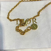 Dior Night Code Necklace Gold-Finish Metal, Crystals and Black/White Lacquer - 2