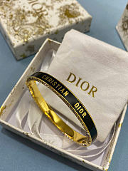 Dior Night Code Bangle Gold-Finish Metal, Crystals and Black Lacquer - 4