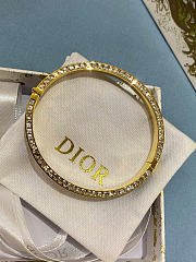 Dior Night Code Bangle Gold-Finish Metal, Crystals and Black Lacquer - 2