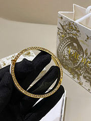 Dior Night Code Bangle Gold-Finish Metal, Crystals and White Lacquer - 5