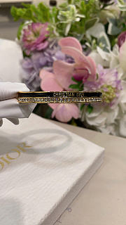 Dior Night Code Bangle Gold-Finish Metal, Crystals and Black Lacquer B3070WOMLQ - 3