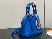 LV Alma BB Epi Leather Ocean Blue M29125 - 23.5x17.5x11.5cm - 2
