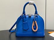 LV Alma BB Epi Leather Ocean Blue M29125 - 23.5x17.5x11.5cm - 3