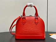 LV Alma BB Epi Leather Orange California M28903 - 23.5x17.5x11.5cm - 6