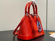LV Alma BB Epi Leather Orange California M28903 - 23.5x17.5x11.5cm - 5