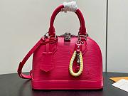 LV Alma BB Epi Leather Rose Miami M28902 - 23.5x17.5x11.5cm - 1