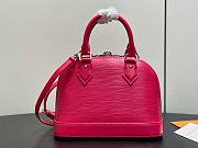LV Alma BB Epi Leather Rose Miami M28902 - 23.5x17.5x11.5cm - 6