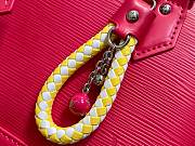 LV Alma BB Epi Leather Rose Miami M28902 - 23.5x17.5x11.5cm - 2