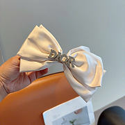 Dior Bow Hair Clip Silk  - 2