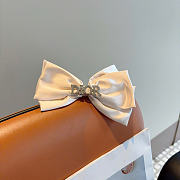 Dior Bow Hair Clip Silk  - 3