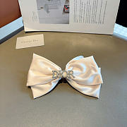 Dior Bow Hair Clip Silk  - 6