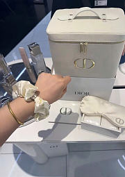 Dior Silk Scrunchies White - 6