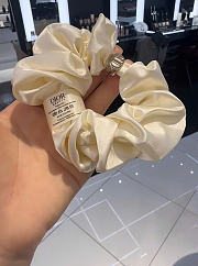 Dior Silk Scrunchies White - 5