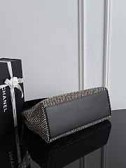 Chanel Large Tote Grained Calfskin Tweed & Gold-Tone Metal Black Multicolor AS6289 - 43x33x17.5cm - 6