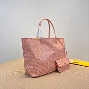 Goyardine Canvas Saint Louis GM Bag Powder Pink - 40x20x32cm - 2