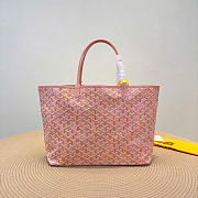 Goyardine Canvas Saint Louis GM Bag Powder Pink - 40x20x32cm - 3