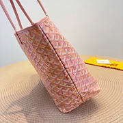 Goyardine Canvas Saint Louis GM Bag Powder Pink - 40x20x32cm - 4