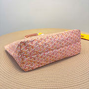 Goyardine Canvas Saint Louis GM Bag Powder Pink - 40x20x32cm - 6