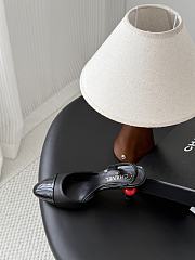 Chanel Slingbacks Lambskin & Patent Calfskin Black 85mm G47469 - 4